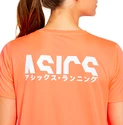 Damen T-Shirt Asics  Katakana SS Top Coral