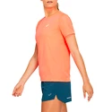 Damen T-Shirt Asics Katakana SS Top Coral