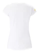 Damen T-Shirt Babolat  Exercise Big Flag Tee White