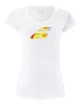 Damen T-Shirt Babolat  Exercise Big Flag Tee White