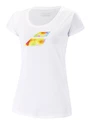 Damen T-Shirt Babolat  Exercise Big Flag Tee White