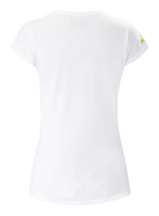 Damen T-Shirt Babolat  Exercise Big Flag Tee White