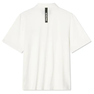 Damen T-Shirt CCM  Golf Polo Solid Blanc
