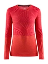 Damen T-Shirt Craft  Cool Comfort LS pink