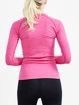 Damen T-Shirt Craft  Dry Active Comfort LS Pink