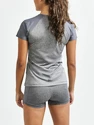 Damen T-Shirt Craft  Essence Slim SS Grey