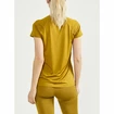 Damen T-Shirt Craft  Essence Slim SS Yellow