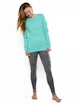 Damen T-Shirt Craft Fuseknit Comfort LS Green
