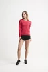 Damen T-Shirt Craft  Shade LS tmavě růžová
