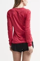 Damen T-Shirt Craft  Shade LS tmavě růžová
