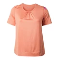 Damen T-Shirt Endurance  Bree Melange S/S Tee Blooming Dahlia