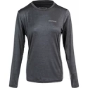 Damen T-Shirt Endurance  Maje Melange L-S Tee Black