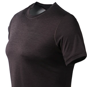 Damen T-Shirt Endurance  Maje Melange S/S Tee Black Bean
