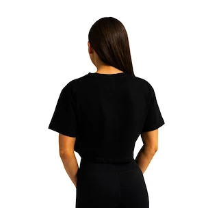 Damen T-Shirt GymBeam  Limitless Cropped T-shirt Black XS