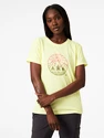 Damen T-Shirt Helly Hansen  Skog Recycled Graphic Tee Fadded Yallow