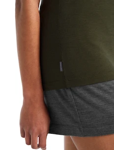 Damen T-Shirt Icebreaker  Tech Lite II SS Tee Loden
