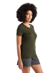 Damen T-Shirt Icebreaker  Tech Lite II SS Tee Loden