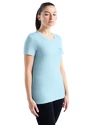 Damen T-Shirt Icebreaker  Tech Lite II SS Tee Mountain Lake Haze