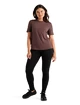 Damen T-Shirt Icebreaker  W Central SS Tee MINK