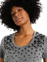 Damen T-Shirt Icebreaker  W Tech Lite II SS Scoop T Gritstone
