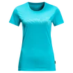 Damen T-Shirt Jack Wolfskin  Crosstrail Graphic T Dark Aqua