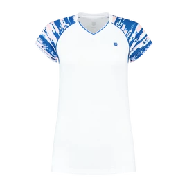 Damen T-Shirt K-Swiss Hypercourt Cap Sleeve 2 White