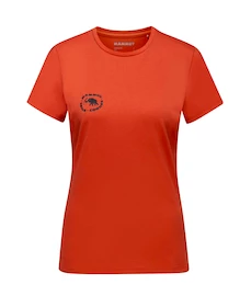 Damen T-Shirt Mammut Seile T-Shirt Terracotta