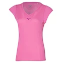 Damen T-Shirt Mizuno  Aero Tee Wild Orchid S