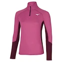 Damen T-Shirt Mizuno  Dryaeroflow LS Magenta haze XS