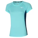 Damen T-Shirt Mizuno  DryAeroFlow Tee Angel Blue XS