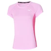 Damen T-Shirt Mizuno  DryAeroFlow Tee Pink Lavender