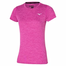 Damen T-Shirt Mizuno Impulse Core Tee Festival Fuchsia