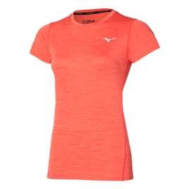 Damen T-Shirt Mizuno Impulse Core Tee Living Coral