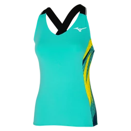 Damen T-Shirt Mizuno Printed Tank Turquoise