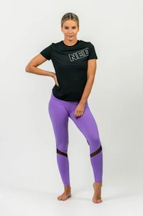 Damen T-Shirt Nebbia  FIT Activewear Functional T-shirt with Short Sleeves black XS