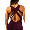 Damen T-Shirt Nebbia STRONG BEAUTY Body-Enhancing Workout Jumpsuit 427 dark red