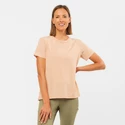 Damen T-Shirt Salomon  Sntial Tencel SS Tee Sirocco