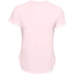 Damen T-Shirt Under Armour HeatGear  Sport Hi-Lo SS Pink