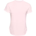 Damen T-Shirt Under Armour HeatGear  Sport Hi-Lo SS Pink