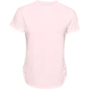 Damen T-Shirt Under Armour HeatGear  Sport Hi-Lo SS Pink M