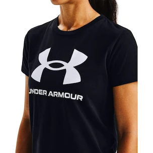Damen T-Shirt Under Armour  Live Sportstyle Graphic SSC black XS