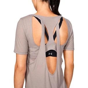Damen T-Shirt Under Armour  Perpetual SS Grey XS