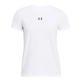 Damen T-Shirt Under Armour Rival Core SS White