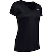 Damen T-Shirt Under Armour  Tech Black XS