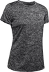 Damen T-Shirt Under Armour  Tech SSC - Twist-BLK