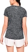 Damen T-Shirt Under Armour  Tech SSC - Twist-BLK