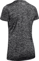 Damen T-Shirt Under Armour  Tech SSC - Twist-BLK