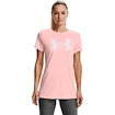 Damen T-Shirt Under Armour Tech Twist BL SSC rosa