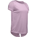 Damen T-Shirt Under Armour  Whisperlight Ss -PNK S