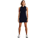Damen T-Shirt Under Armour  Zinger Sleeveless Polo Dark Blue